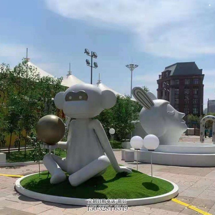 白鋼人頭像雕塑提供，露天雕塑，鏡面人頭像雕塑承接